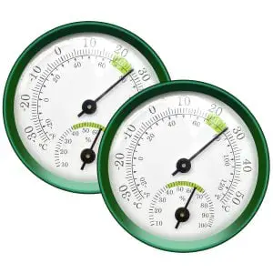 Tentop 2-Pack Mini Thermometer