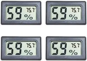 Veanic 4-Pack Mini Digital Electronic Temperature