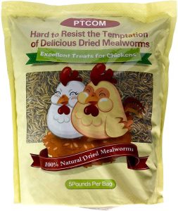 Hatortempt 5 lbs Non-GMO Dried Mealworms