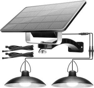 JACKYLED Solar Powered Shed Lights